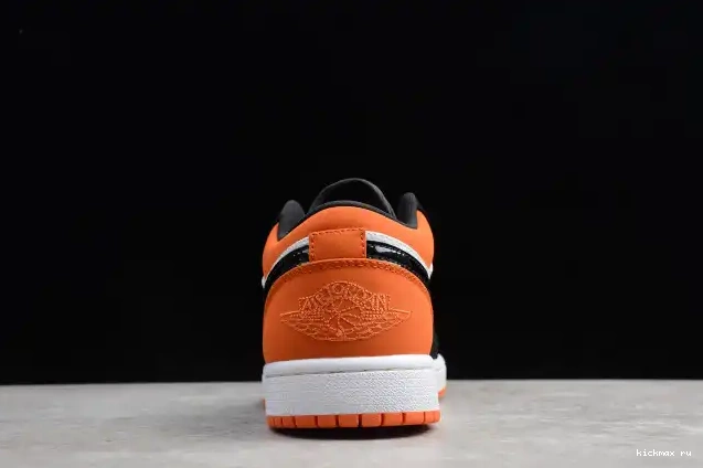Rep Kickmax Jordan Low 553558-128 Air 1 Backboard Shattered 0513
